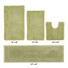 Lilly Crochet Collection 100% Cotton Tufted Reversible 4-Piece Bath Rug Set – Super Absorbent, Machine Washable Bathroom Mats with Crochet Pattern - 2 of 4