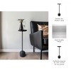 Sagebrook Home Metal 25"H Drink Table in Black Finish with Round Top Design for Stylish and Functional Living Space Ambiance and Function - 3 of 4