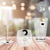 Big Dot of Happiness Tassel Worth The Hassle - Gold - Graduation Party Paper Beverage Markers for Glasses - Drink Tags - Set of 24 - 2 of 4