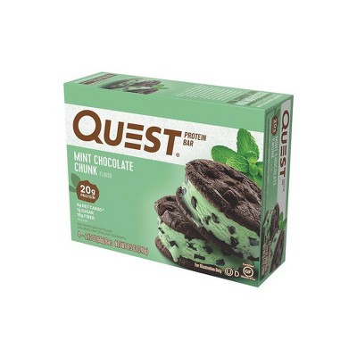 Quest Protein Bar - Mint Chocolate Chunk - 4ct