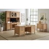 Modern Wood Double Pedestal Desk with Storage Laurel Collection - Martin Furniture: Office Furniture, File Drawer - 4 of 4