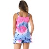 Just Love Tie Dye Pajama Short Set with Ruffle Detail | Womens PJ Set - 3 of 3