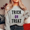 Simply Sage Market Women's Graphic Sweatshirt Trick Or Treat Puff Print - 2 of 4