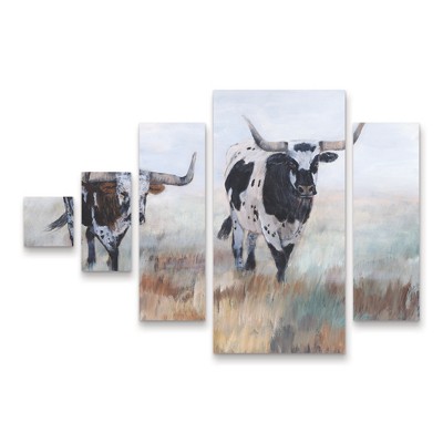 Trademark Fine Art Kathy Winkler  Picture Perfect IV 3 Piece Panel Set Art