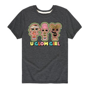 Boys' - LOL Surprise! - You Glow Girl Short Sleeve Graphic T-Shirt - 1 of 4