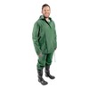 Stansport Men's 3 Piece .12mm Thick Rainsuit Large Green - 2 of 4