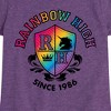 Girls' - Rainbow High - Crest Since 1986 Fitted Short Sleeve Graphic T-Shirt - 2 of 4