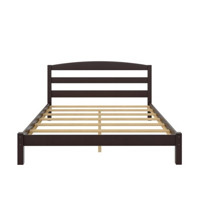 RealRooms Olivia Low Profile Wooden Bed Frame