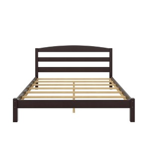 RealRooms Olivia Low Profile Wooden Bed Frame - 1 of 4