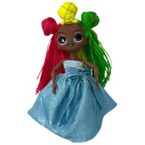 Doll Clothes Superstore Blue Gown Compatible with LOL OMG Fashion Dolls - 1 of 4