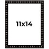 PosterPalooza | 11x14 Bamboo Picture Frame, UV Acrylic, 4 Finishes - Brown, Black, Gold, and Natural - 2 of 4