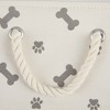 Bone Dry Polyester Pet Bin Paw/Bone - 4 of 4