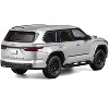 2024 Toyota Sequoia Silver Metallic 1/64 Diecast Model Car by CM Model - 2 of 4