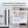 Waterdrop Gravity-fed Water Filter System, with 2 Black Carbon Filters and Metal Spigot, King Tank Series, WD-TK-A - 2 of 4