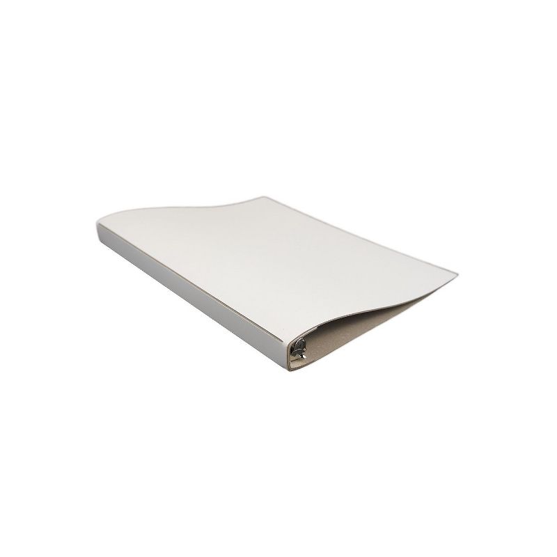 JAM Paper Italian Leather 0.75 Inch Binder White 3 Ring Binder Sold Individually (369231776) , 2 of 5