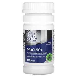 21st Century One Daily, Men's 50+, Multivitamin Multimineral, 100 Tablets - 1 of 4