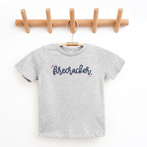 The Juniper Shop Firecracker Stars Toddler Short Sleeve Tee - 1 of 2