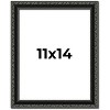 PosterPalooza | Photo Size Antique Black Picture Frame - UV Acrylic, Foam Board Backing, Hanging Hardware - 2 of 4