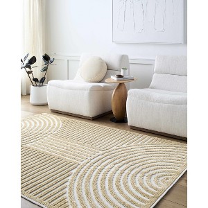 Hauteloom Deron Hallway, Kitchen Machine Washable Runner Rug - Contemporary - 1 of 4