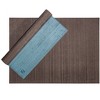 Togas Jolie Turquoise/Brown Placemat Rectangular - 4 of 4