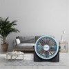 BLACK+DECKER Floor Fan with 3 Fan Settings, Gray - image 3 of 4