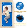 Costzon Daycare Cots for Kids, Set of 6 Stackable 51"x22.5" Nap Cots with Easy Lift Corners, Ready-to-Assemble Preschool Beds for Naptime (Dark Blue) - 4 of 4