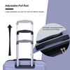 Kumasinova Hardshell ABS Luggage Set of 5,Expandable PC Spinner Suitcases with TSA Lock,Impact-Resistant Travel Luggage Sets,21/25/29" - 4 of 4