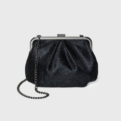 Buy Black Corsage Boxy Clutch Bag from the Next UK online shop