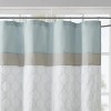 LunaLulinlk Printed and Embroidered Shower Curtain - 4 of 4