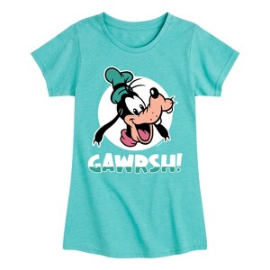 Girls' - Disney - Goofy Gawrsh Fitted Short Sleeve Graphic T-Shirt - 1 of 4