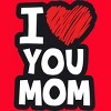 Women's Design By Humans I Love You Mom Heart By solon2020 Racerback Tank Top - 2 of 2