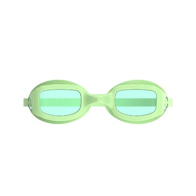 Condition photo showing New/Like New for speedo kids' sonic pale clover swim goggle - green