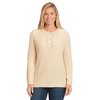 Collections Etc Henley Shaker Knit Sweater - 2 of 4