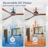 Airsurfer 72-inch Ceiling Fan with 3 Solid Wood Blades and Remote without Light - 4 of 4