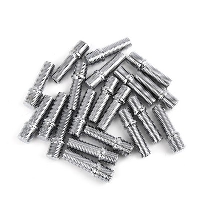 Unique Bargains German Vehicle Wheel Stud Conversion Bolts 50mm M14 x 1.5 to M12 x 1.5 20pcs