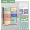 Sorbus 10 Drawers Dresser - Furniture Storage for Bedroom, Closet, Office Organization - Steel Frame, Wood Top, Fabric Bins - 4 of 4