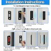 5 Star Super Deals Magnetic Cabinet Locks 4 Pack – Ultra-Thin, No-Drill Adhesive & Screw-On Childproof Safety Latches for Cabinets & Drawers - 3 of 4