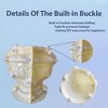 JDICTION Planter Molds (20CM) - Cement Planter Moulds for Indoor & Outdoor Garden Use, DIY Plant Pot Making Molds - 4 of 4