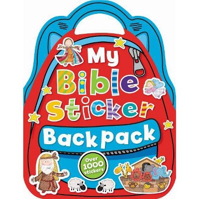 My Bible Sticker Backpack - by  Fiona Boon (Paperback)