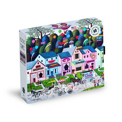 Silver Select Charles Wysocki Confection Street 1000pc Puzzle_1