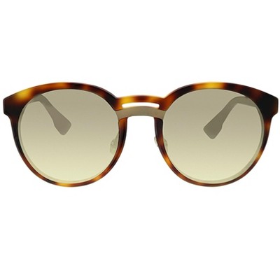 Dior Unisex Round Sunglasses Matte Havana 99mm : Target