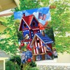 Briarwood Lane Spring House Flag 40x28 For Outdoor Home of the Free Birdhouses For Spring House Flag - 4 of 4