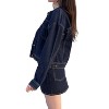 Women's Harley Denim Jacket - JUST BLACK DENIM - 3 of 4