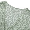 Maternity Maxi Dress Wrap V Neck Baby Shower Pregnancy Nursing Dresses - 4 of 4