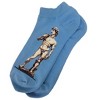 Michelangelo's David Famous Art Ankle Socks from the Sock Panda (Men's Sizes, Adult Large) - 3 of 3
