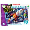 The Learning Journey International Puzzle Doubles - Glow In The Dark - Rockets & Robots - 3 of 4