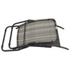 vidaXL Folding Sun Lounger Poly Rattan Gray - 4 of 4
