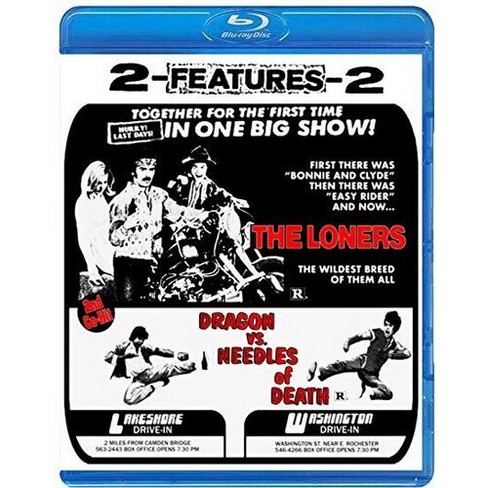 Loners + Dragon Vs Needles Of Death (Drive-In Double Feature #7) (Blu-ray)(1972) - image 1 of 1