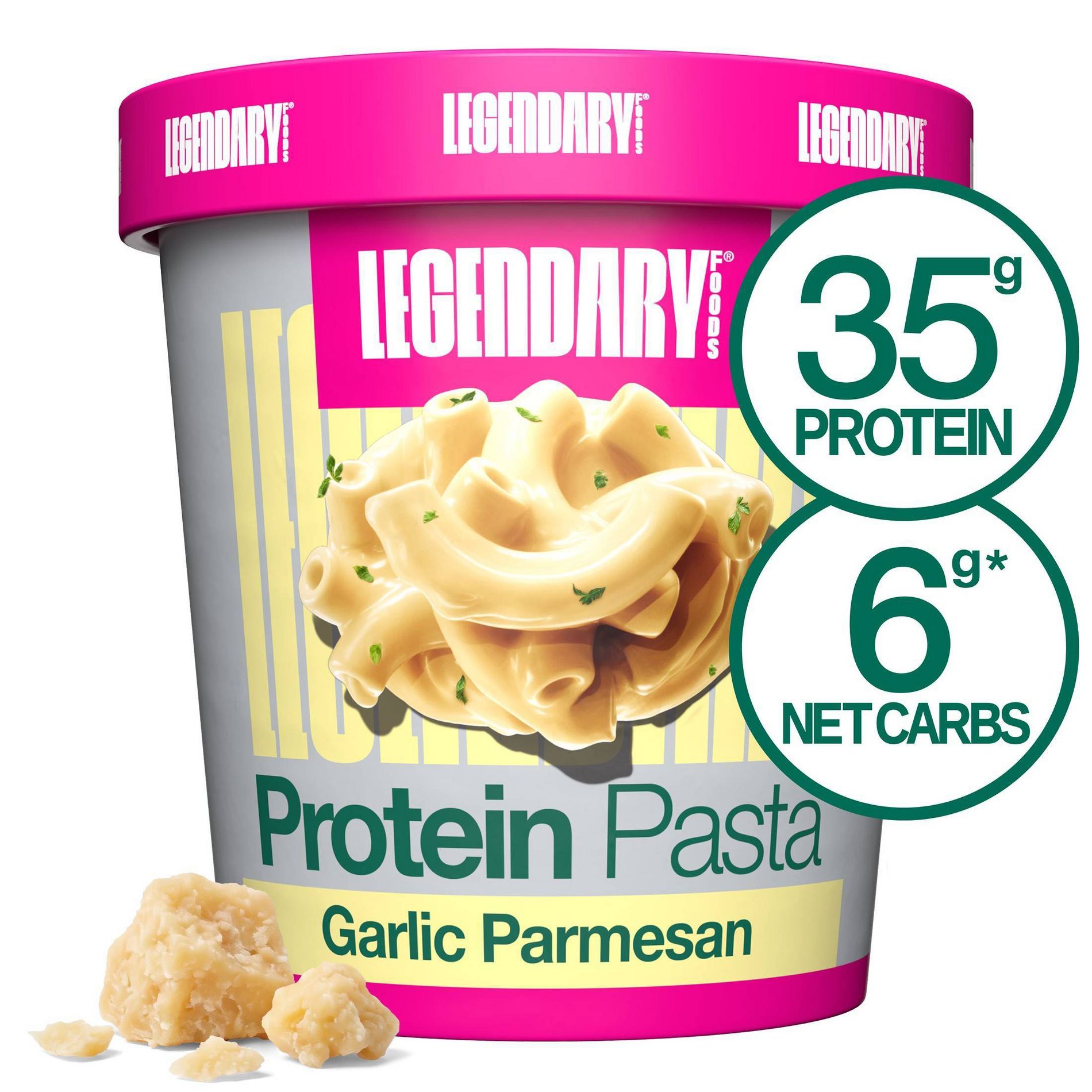 Legendary Foods Garlic Parm Protein Pasta - 2oz