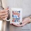 America Land of the Free Mug, Retro Floral Independence Day Gift| OrnamentallyYou - 3 of 4